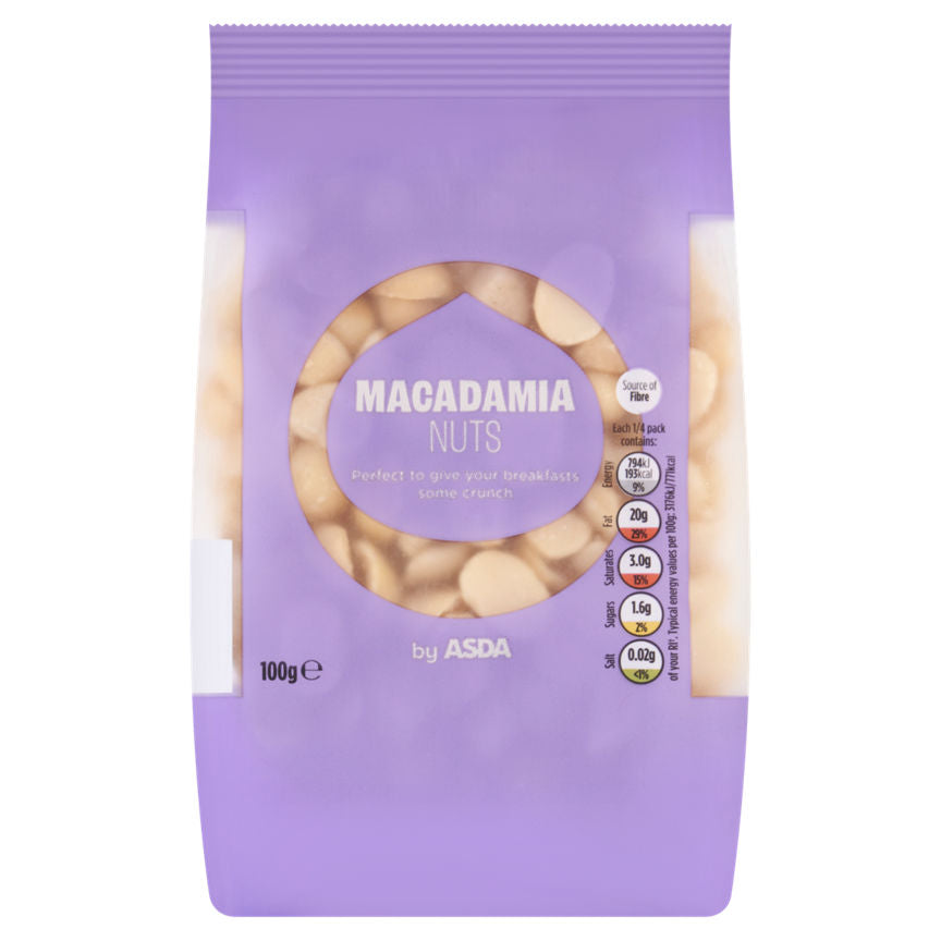 ASDA Macadamia Nuts 100g GOODS ASDA   