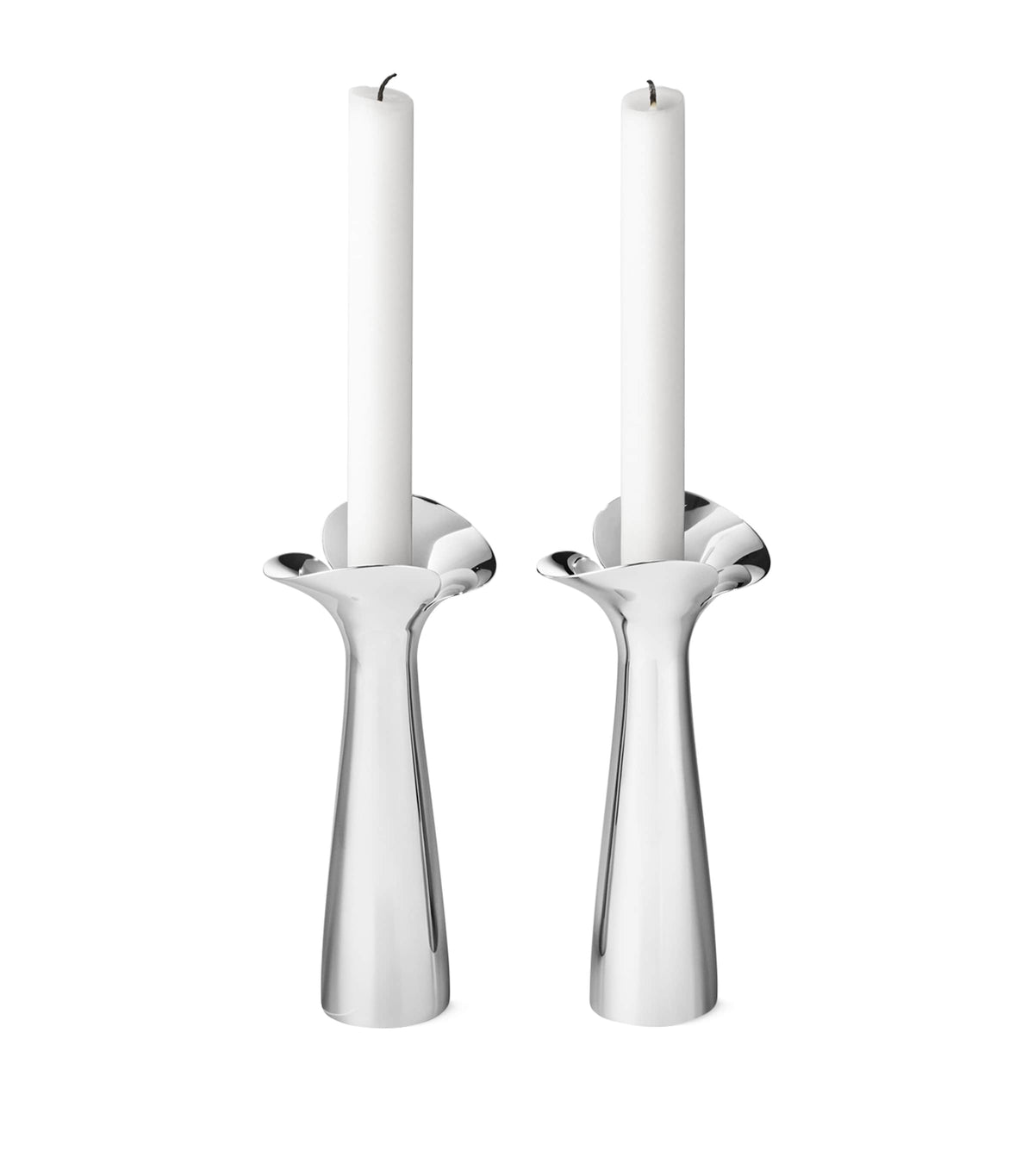 Georg Jensen Bloom Botanica candle holders set of 2, UK version