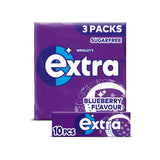 Extra Blueberry Flavour Sugarfree Chewing Gum Multipack 3 x 10 Pieces GOODS ASDA   