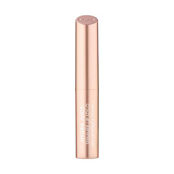 MUA Hydra Juice Shimmer Lip Stylo Caramel Glaze, imported from the UK