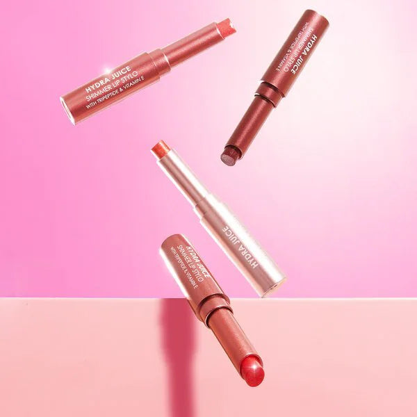 MUA Hydra Juice Shimmer Lip Stylo Caramel Glaze, imported from the UK
