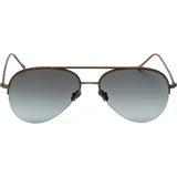 Belstaff Phoenix Marron leather sunglasses 59, UK version