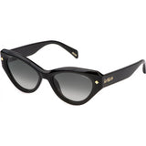 Police SPLP47 black acetate sunglasses 54 540700, UK version