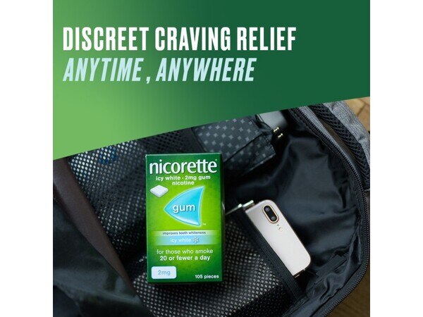 Nicorette® Original 4mg Nicotine Gum 105s (Stop Smoking) GOODS Superdrug   