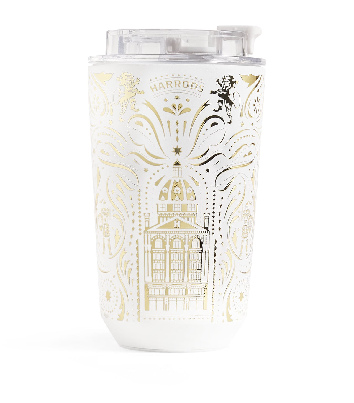 Harrods Knights of Brompton travel cup 450ml, UK version