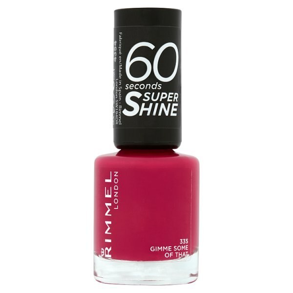 Rimmel Nail Polish 60 Second Gimme Some Of That 8ml GOODS Superdrug   