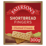 Paterson's Clotted Cream Shortbread Fingers GOODS ASDA   