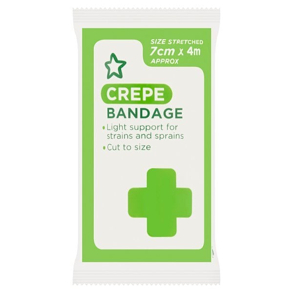 Superdrug Crepe Bandage 7cm X 4m