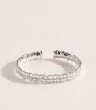 Suzanne Kalan white gold diamond classic bangle (British brand)