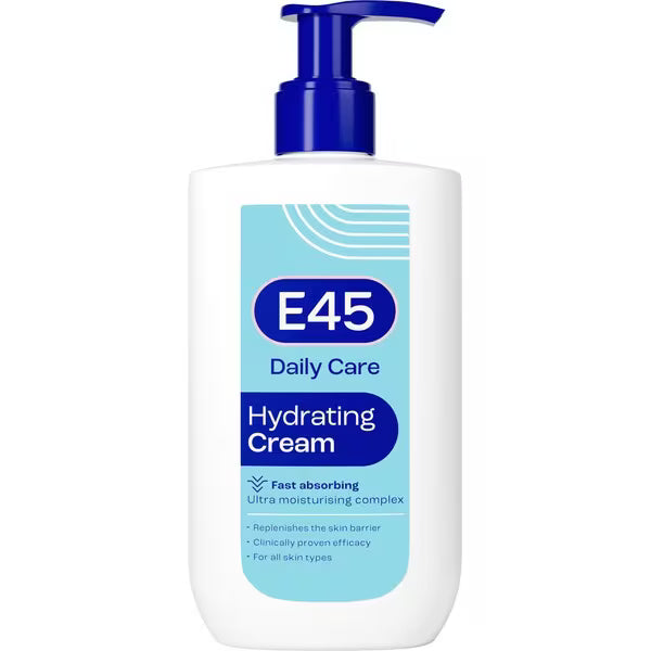 E45 Daily Moisturising Cream with Pump 400ml - British product