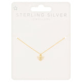 Superdrug Premium Gold Plated Sterling Silver Bee Necklace GOODS Superdrug   