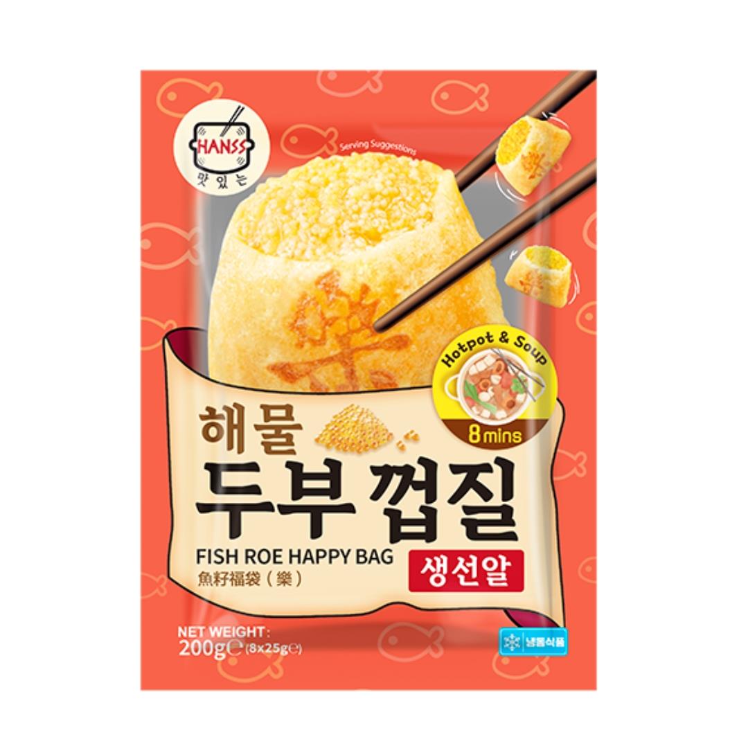 Hanss fish roe happy bag 200g, UK version
