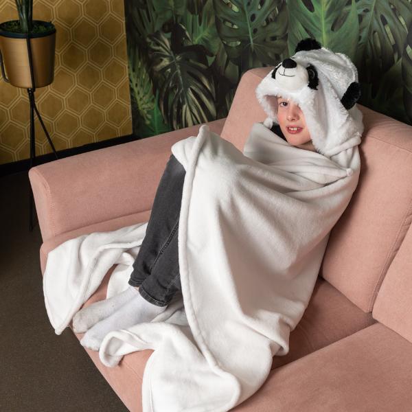 Cozy Noxxiez wearable panda hooded blanket - British brand
