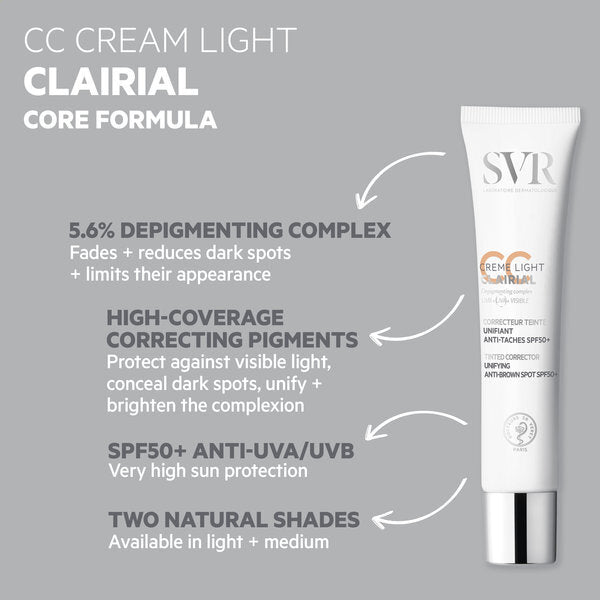 SVR CC Cream Light 40ml, imported from the UK