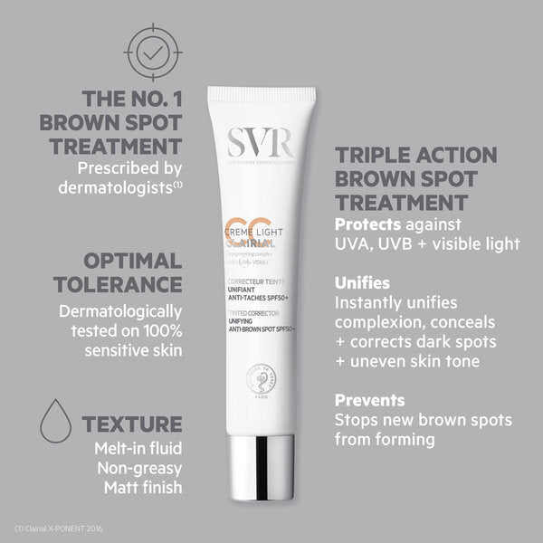 SVR CC Cream Light 40ml, imported from the UK