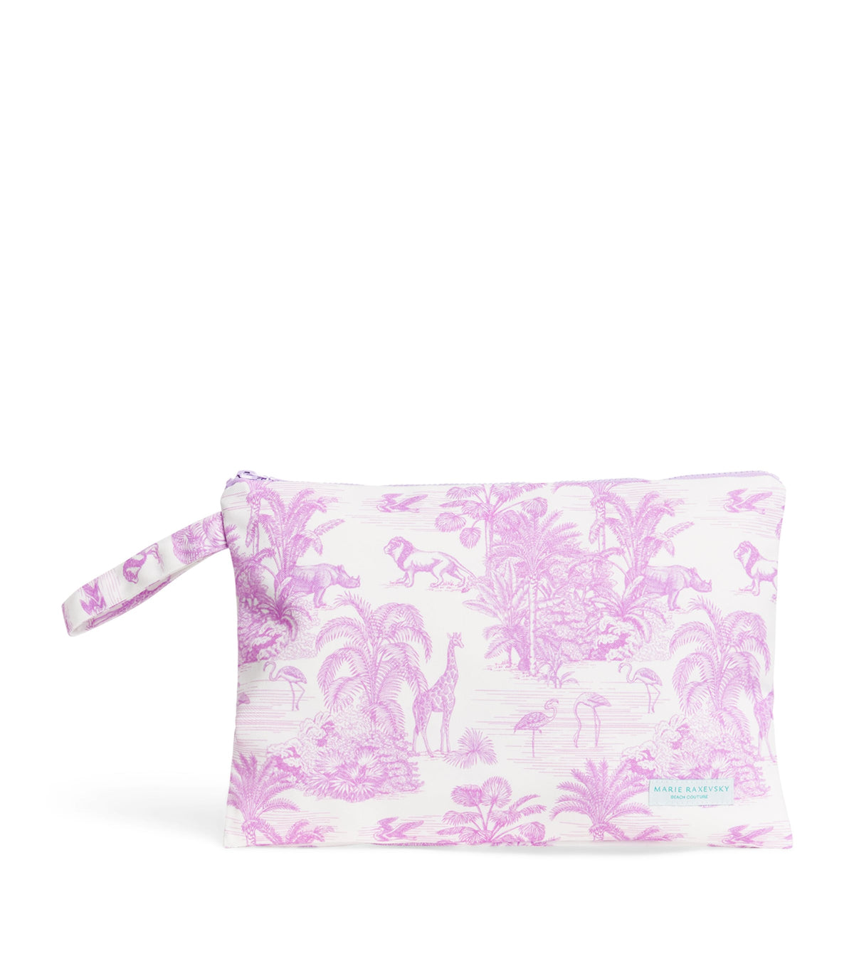 Marie Raxevsky large jungle print pouch, imported from the UK