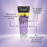 John Frieda Violet Crush Purple Conditioner 250ml GOODS Superdrug   