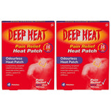 Deep Heat Pain Relief Heat Patch, 2 x 4 Pack Pain Relief Costco UK