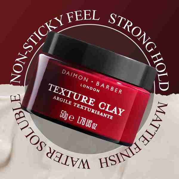 Daimon Barber Texture Clay hair clay 50g, UK version