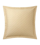 Ralph Lauren Home organic cotton sateen quilted pillowcase 65cm x 65cm, imported from the UK