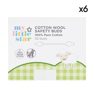 Superdrug My Little Star Cotton Buds 100% Paper Stem 300 Pack- Buy online at McGrocer