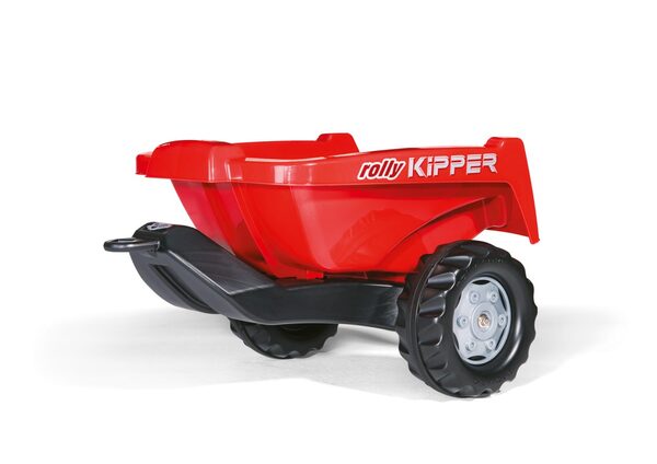 Rolly Kipper ride-on trailer red (British brand)