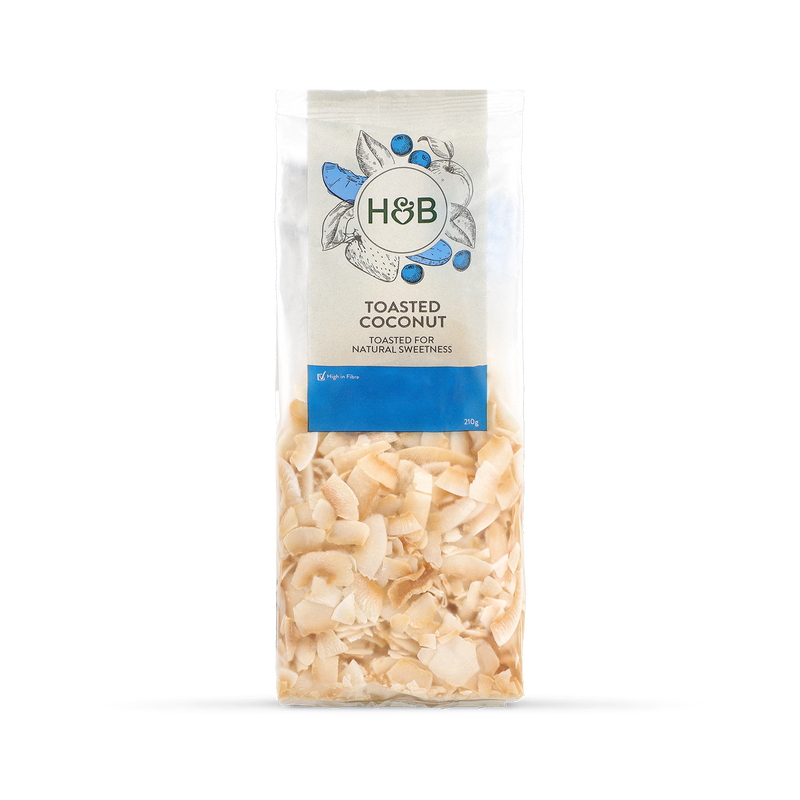 Holland & Barrett Toasted Coconut 210g, UK version