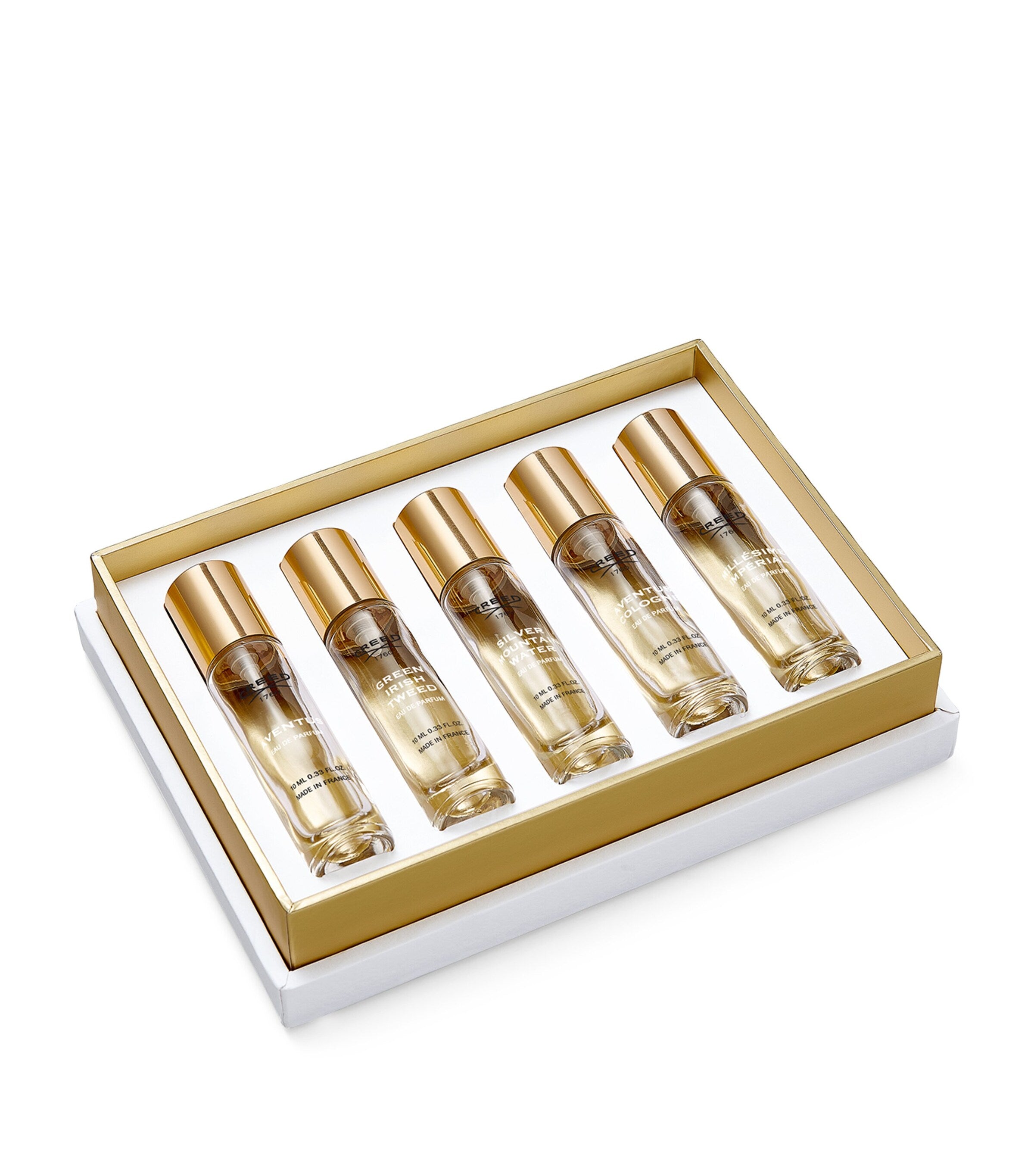Creed men's fragrance gift set 5 x 10ml - British product