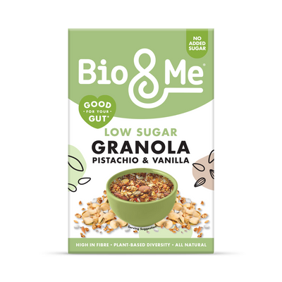 Holland & Barrett Bio & Me Pistachio & Vanilla Granola 360g- Buy online at McGrocer