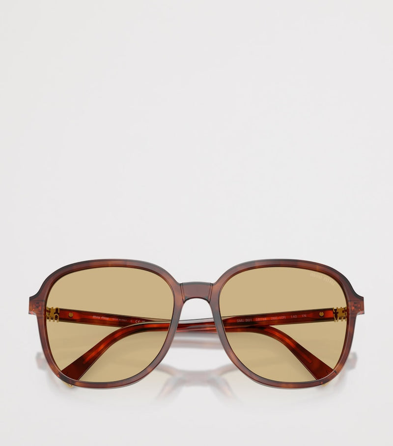 Miu Miu Pillow sunglasses acetate gold-tone, UK version