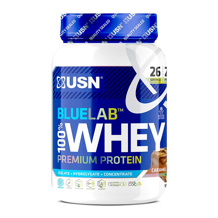 USN Blue Lab Whey Premium Protein Powder Strawberry 2kg Whey Protein Holland&Barrett   