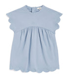 Chloé Kids cotton embroidered logo dress 6-36 months - British product