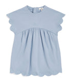 Chloé Kids cotton embroidered logo dress 6-36 months - British product