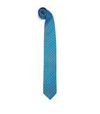 Eton silk jacquard tie floral design 8cm (British brand)