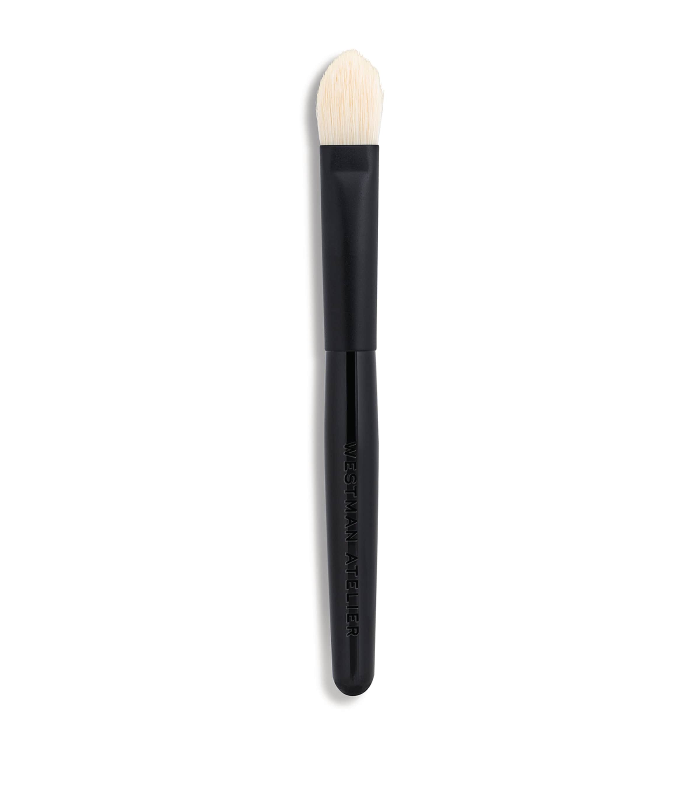 Westman Atelier eyeshadow brush with tapered flat bristles (British brand)