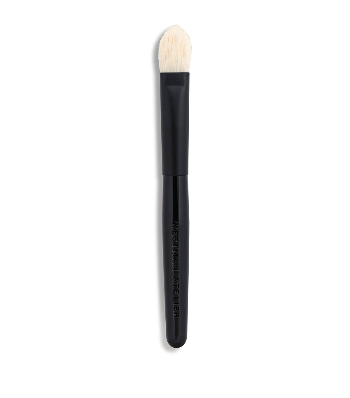 Westman Atelier eyeshadow brush with tapered flat bristles (British brand)