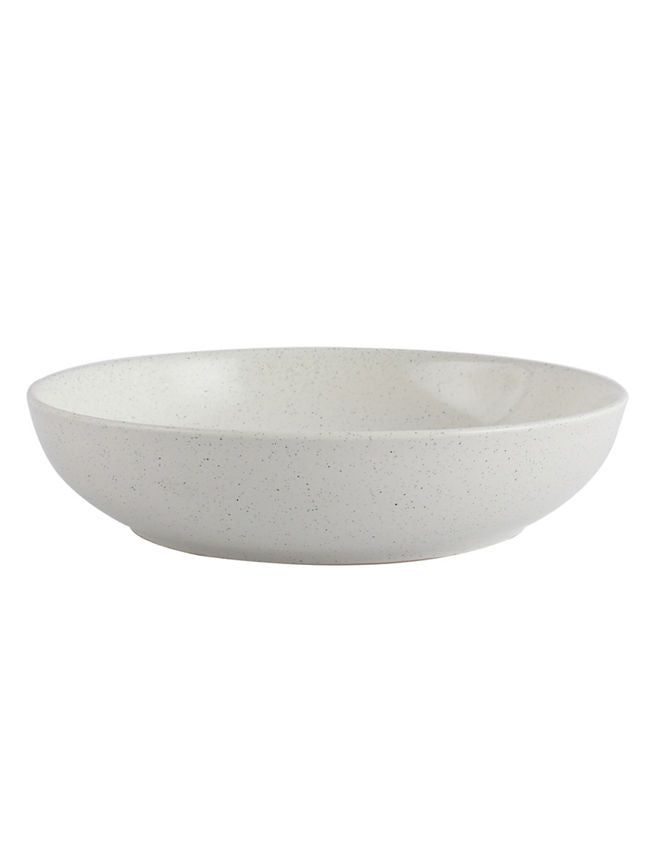 George Home White Speckle Pasta Bowl General Household ASDA   