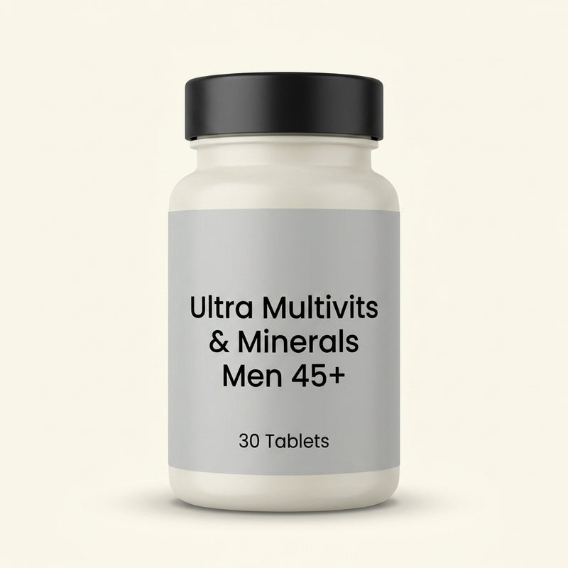 Holland & Barrett Ultra Man 45+ multivitamin tablets 30 pack (British brand)