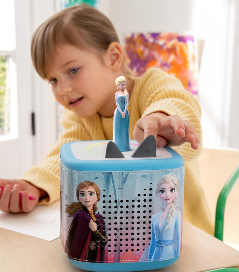 Tonies Frozen-themed interactive play sleeve for Toniebox 2 (British brand)