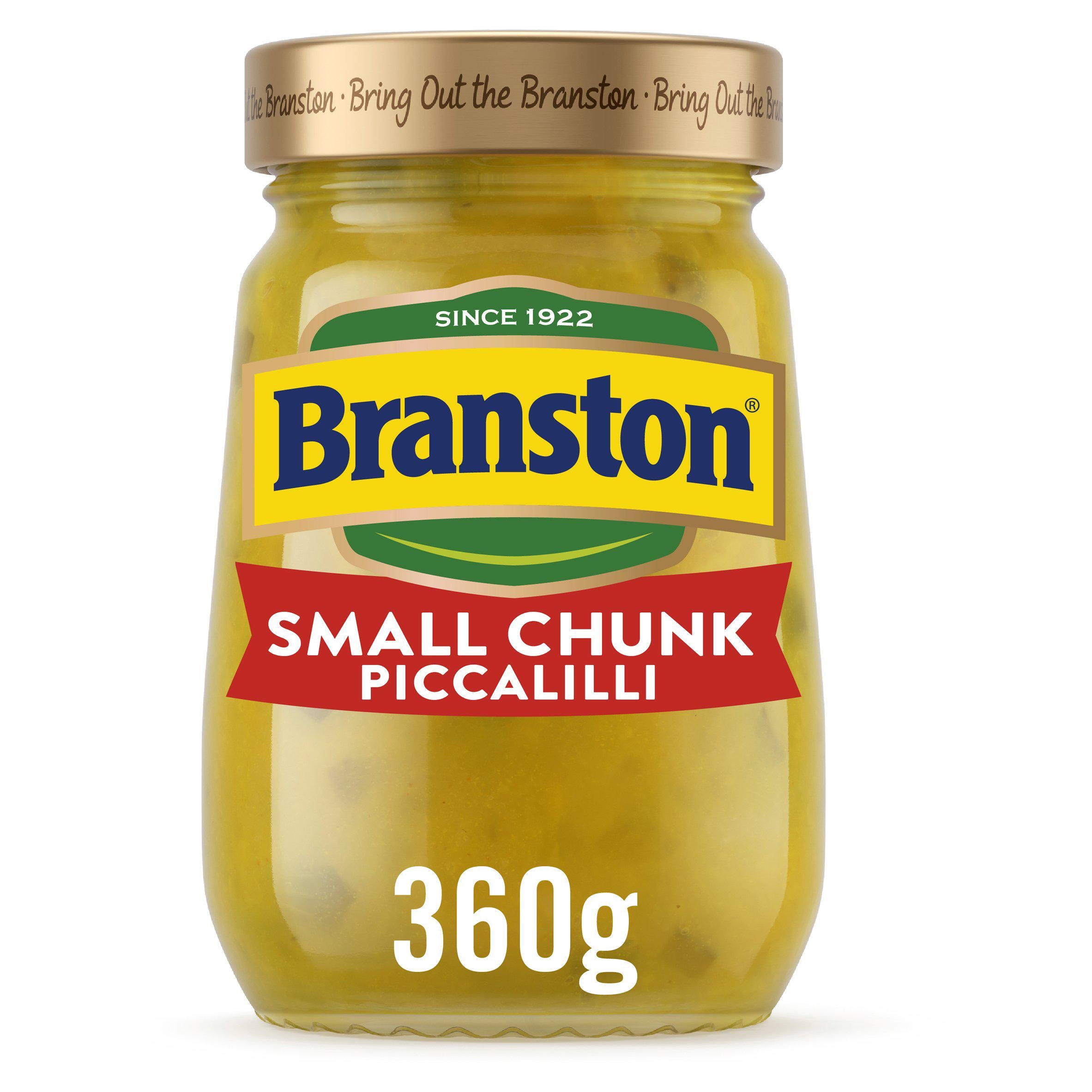 Branston Small Chunk Piccalilli 360g Chutneys pickle & relishes Sainsburys   