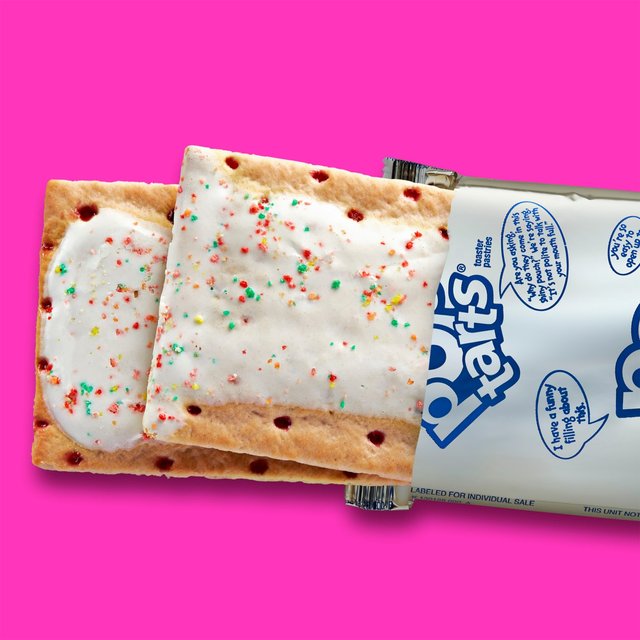 Kellogg's Pop Tarts Frosted Strawberry Sensation   8 x 48g Biscuits, Crackers & Bread M&S   