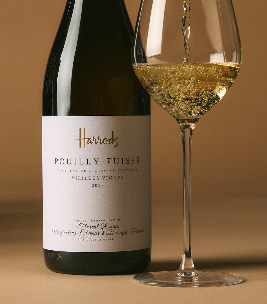 Harrods Pouilly-Fuissé Chardonnay wine 2023 case of 12 bottles, UK version