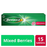 Berocca Mixed Berries Sugar Free Effervescent 15 Tablets GOODS Superdrug   