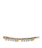 Miu Miu enamel hair clip 6cm, imported from the UK
