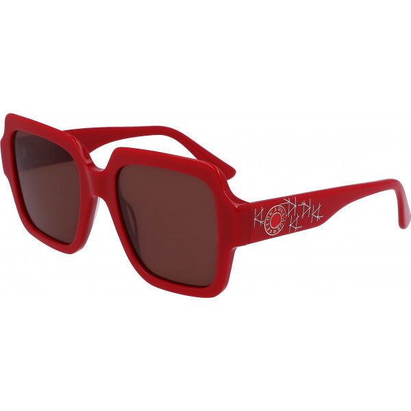 Karl Lagerfeld KL6104SR brown sunglasses 53mm, imported from the UK