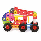 Quercetti Tecno Jumbo Toolbox building set 86 pieces (British brand)