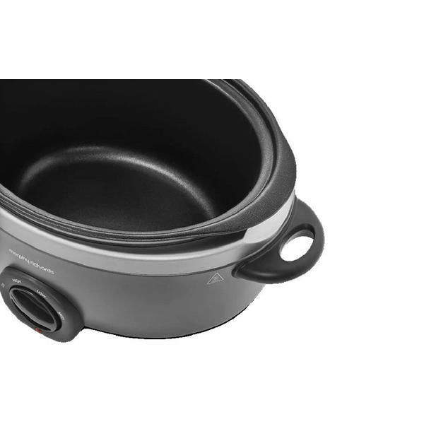 Morphy Richards 6.5L slow cooker silver (British brand)