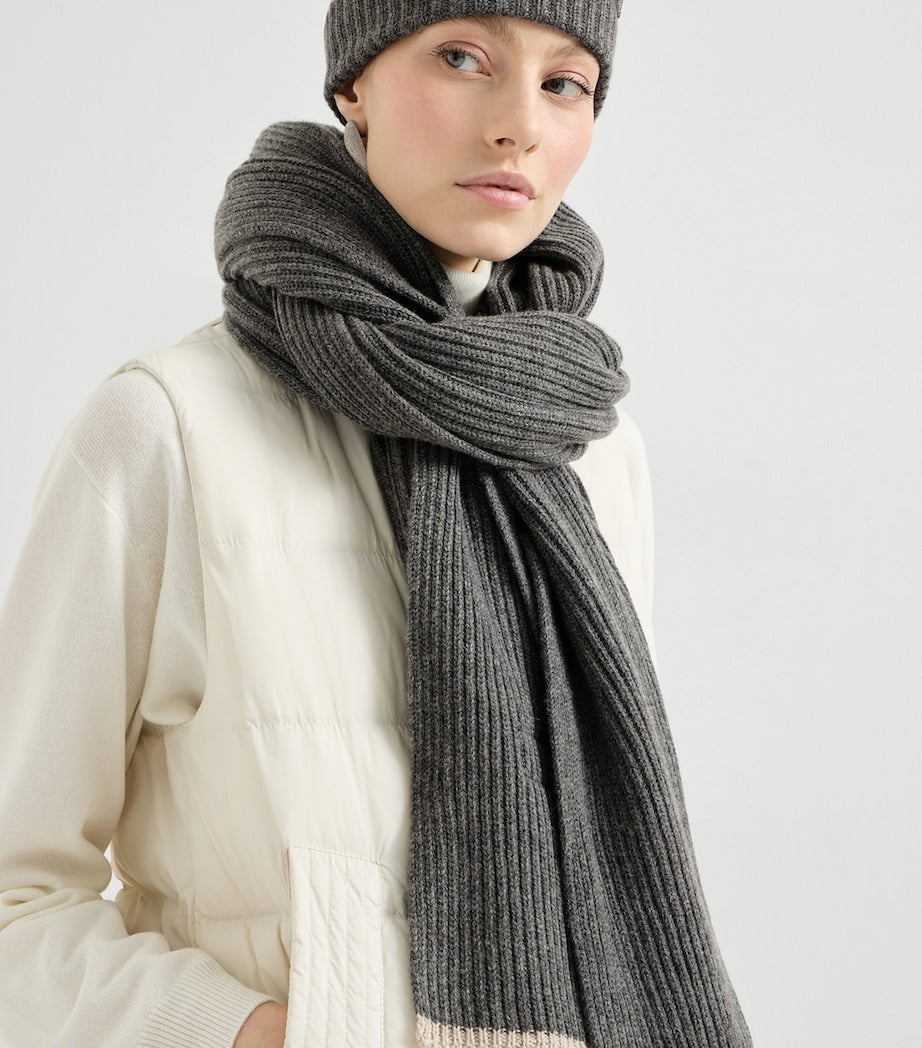 Brunello Cucinelli cashmere scarf 235cm, UK version
