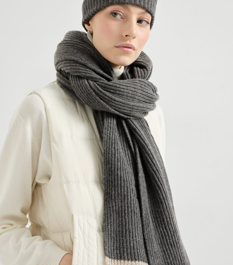 Brunello Cucinelli cashmere scarf 235cm, UK version