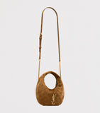 Saint Laurent Mini Icarino top-handle bag suede - British product